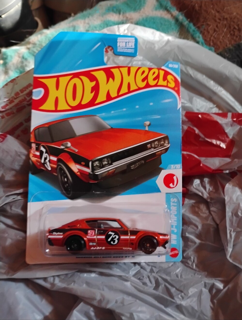 Hot Wheels HW J-Imports Nissan Skyline 2000 GT-R Orange